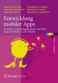 Cover: Entwicklung mobiler Apps - Springer Vieweg