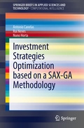 Cover: Investment Strategies Optimization based on a SAX-GA Methodology - Springer