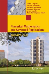 Enlarge image Cover: Numerical Mathematics and Advanced Applications 2011 - Springer