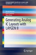 Cover: Generating Analog IC Layouts with LAYGEN II - Springer