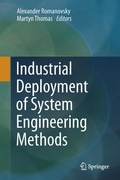 Bild: Industrial Deployment of System Engineering Methods - Springer