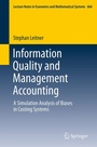 Cover: Information Quality and Management Accounting - Springer
