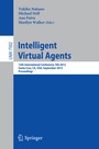 Cover: Intelligent Virtual Agents - Springer