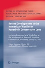 Cover: Recent Developments in the Numerics of Nonlinear Hyperbolic Conservation Laws - Springer