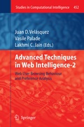 Cover: Advanced Techniques in Web Intelligence-2 - Springer