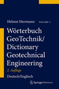 Cover: W&ouml;rterbuch GeoTechnik/Dictionary Geotechnical Engineering - Springer