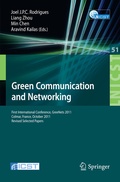 Cover: Green Communication and Networking - Springer