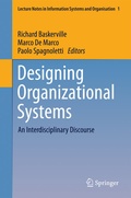 Cover: Designing Organizational Systems - Springer