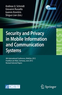 Abbildung von: Security and Privacy in Mobile Information and Communication Systems - Springer