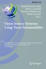 Cover: Open Source Systems: Long-Term Sustainability - Springer