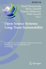 Cover: Open Source Systems: Long-Term Sustainability - Springer
