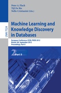 Cover: Machine Learning and Knowledge Discovery in Databases - Springer