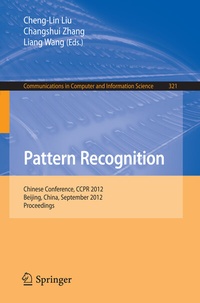 Enlarge image Cover: Pattern Recognition - Springer