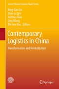 Cover: Contemporary Logistics in China - Springer