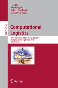 Enlarge image Cover: Computational Logistics - Springer