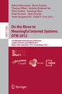 Cover: On the Move to Meaningful Internet Systems: OTM 2012 - Springer