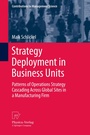 Cover: Strategy Deployment in Business Units - Physica