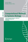 Cover: Computational Methods in Systems Biology - Springer