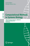 Cover: Computational Methods in Systems Biology - Springer