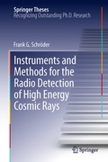 Cover: Instruments and Methods for the Radio Detection of High Energy Cosmic Rays - Springer