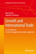Cover: Growth and International Trade - Springer