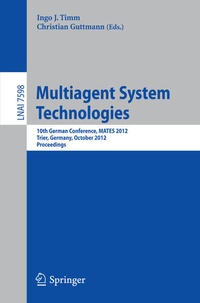 Enlarge image Cover: Multiagent System Technologies - Springer