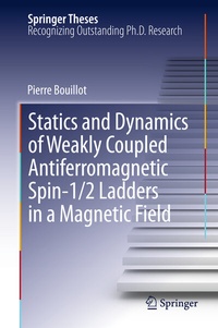 Abbildung von: Statics and Dynamics of Weakly Coupled Antiferromagnetic Spin-1/2 Ladders in a Magnetic Field - Springer