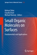 Cover: Small Organic Molecules on Surfaces - Springer