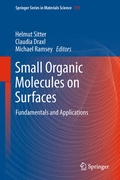 Cover: Small Organic Molecules on Surfaces - Springer