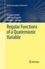 Cover: Regular Functions of a Quaternionic Variable - Springer