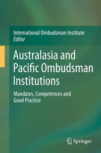 Abbildung von: Australasia and Pacific Ombudsman Institutions - Springer