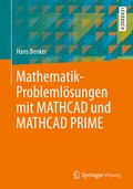 Cover: Mathematik-Probleml&ouml;sungen mit MATHCAD und MATHCAD PRIME - Springer Vieweg