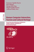 Cover: Human-Computer Interaction, Tourism and Cultural Heritage - Springer