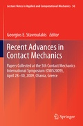 Cover: Recent Advances in Contact Mechanics - Springer