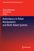 Cover: Redundancy in Robot Manipulators and Multi-Robot Systems - Springer