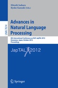 Cover: Advances in Natural Language Processing - Springer