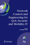 Cover: Network Control and Engineering for QoS, Security and Mobility, IV - Springer