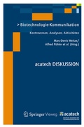 Cover: Biotechnologie-Kommunikation - Springer Vieweg