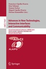 Cover: Advances in New Technologies, Interactive Interfaces and Communicability - Springer
