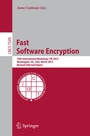Cover: Fast Software Encryption - Springer