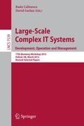 Cover: Large-Scale Complex IT Systems. Development, Operation and Management - Springer