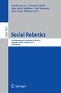 Cover: Social Robotics - Springer