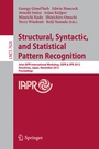 Cover: Structural, Syntactic, and Statistical Pattern Recognition - Springer