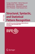Cover: Structural, Syntactic, and Statistical Pattern Recognition - Springer