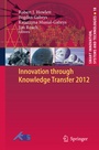 Cover: Innovation through Knowledge Transfer 2012 - Springer