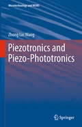 Cover: Piezotronics and Piezo-Phototronics - Springer