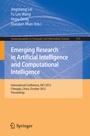 Cover: Emerging Research in Artificial Intelligence and Computational Intelligence - Springer