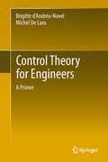 Cover: Control Theory for Engineers - Springer