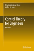 Cover: Control Theory for Engineers - Springer