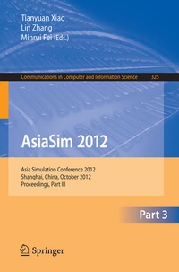Enlarge image Cover: AsiaSim 2012 - Part III - Springer